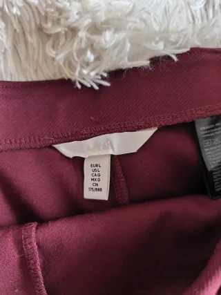Falda pantalón H&M roja