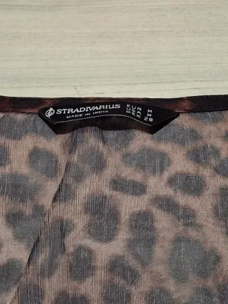 Blusa Stradivarius Estampado Animal Print