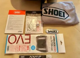 Casco Shoei NXR 2 Blanco Talla L