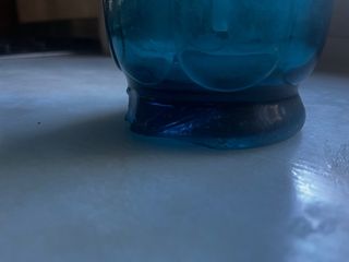 Sifón de soda Buenos Aires 1960 azul y plata