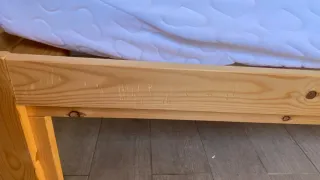 Letto Ikea Neiden + Materasso Abygda