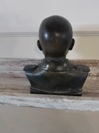 Busto Mussolini Bronzato 18 cm