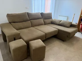 Sofá Cama Chaise Longue 3+ Plazas