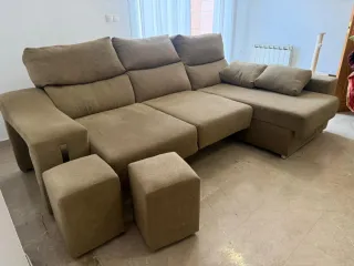 Sofá Cama Chaise Longue 3+ Plazas