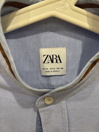 Camisa Zara Hombre Talla M nueva