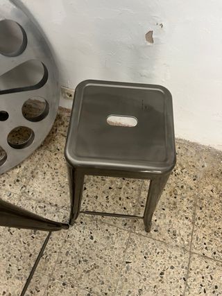 Taburetes Sklum Estilo Industrial (2 uds)