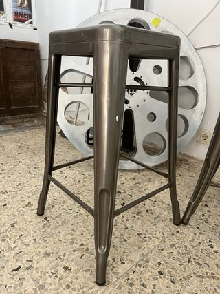 Taburetes Sklum Estilo Industrial (2 uds)