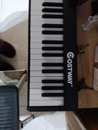 Teclado Electrónico Recargable Costway