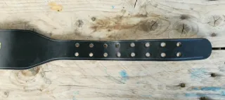 Cinturón Weider Vintage Negro Dorado