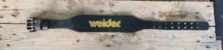 Cinturón Weider Vintage Negro Dorado