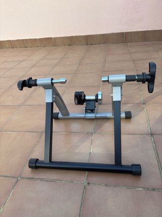 Rodillo magnético entrenamiento bici