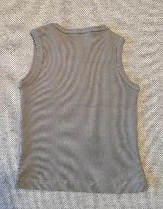 Canottiera bimba con applicazioni