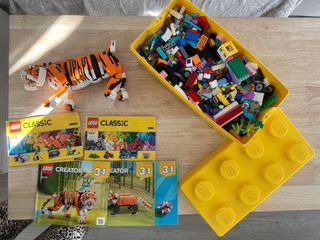 Lotto LEGO 2kg + Tigre Creator 31129