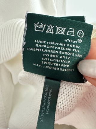 Jersey Lauren Ralph Lauren Blanco Encaje Floral