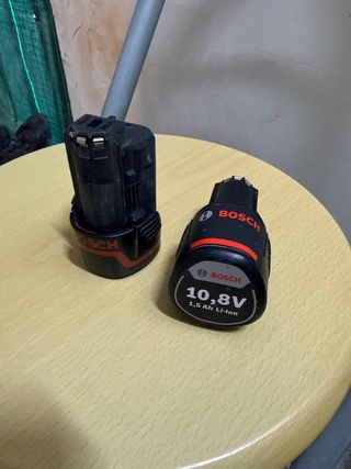 2 Batería Bosch 10,8V 1,5 Ah Li-Ion