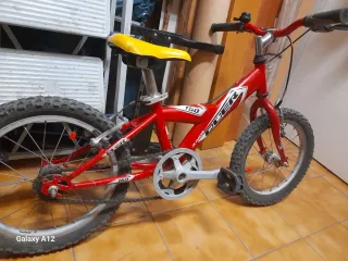 Bicicleta Infantil 16 Roja