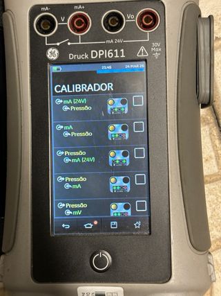 Calibrador Druck DPI611 Portátil GE