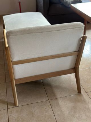 Diván Zara Home Madera Beige
