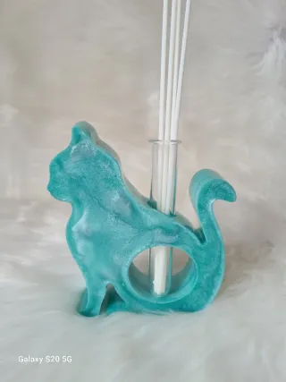 Diffusore profumo o vaso per piccole piante gatto