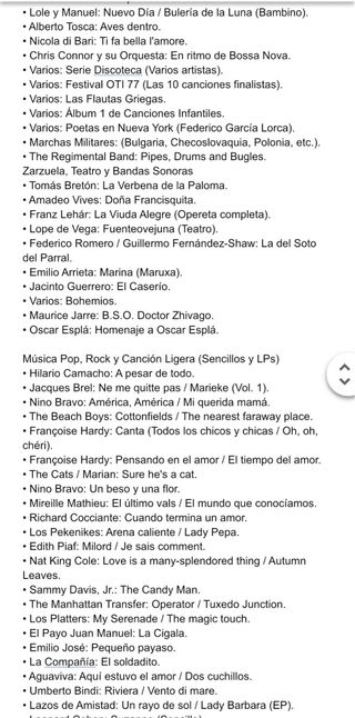 Vinilos Antiguos Variados TODOS INCLUIDOS LOS DE X