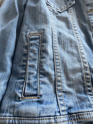 Cazadora Vaquera Mujer Cortefiel Azul