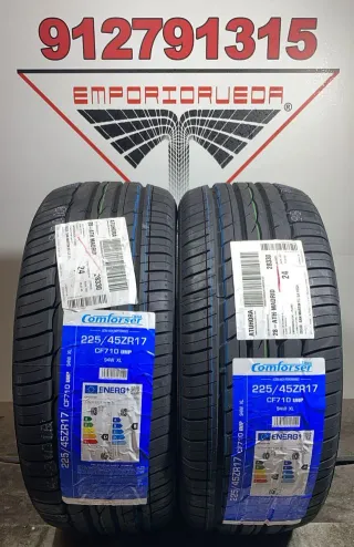 4UD 225 45 17 W COMFORSER RUEDA NUEVA YA MONTADA