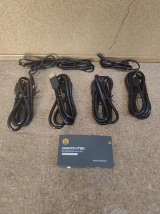 Switch KVM Displayport Dual Monitor 2 Porte, 4K a 60Hz