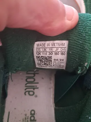 Sneakers Adidas Bambino Verdi