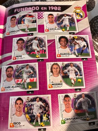 Album Panini Liga 2014-15 (80% Completo)