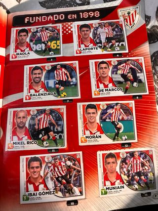 Album Panini Liga 2014-15 (80% Completo)
