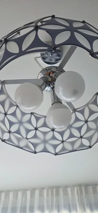 Lámpara de techo moderna con bombillas 15w