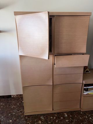 Mueble auxiliar comedor roble macizo