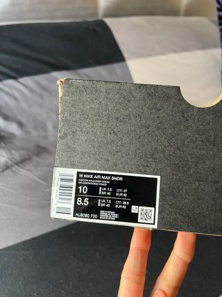 Nike Air Max SNDR Talla 42 Canyon Gold