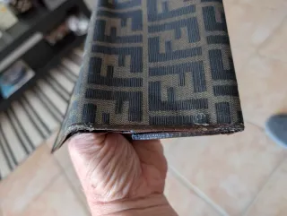 Portafoglio Fendi Monogram Marrone e Nero