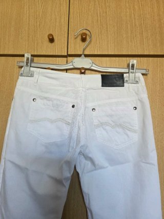 Pantaloni bianchi 100% cotone