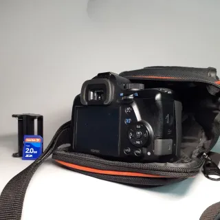 Fotocamera Pentax K500 Nera