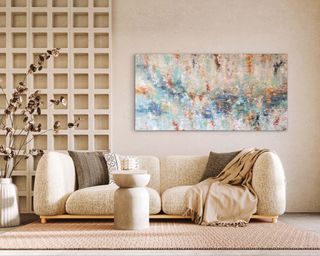 Cuadro abstracto moderno. Grande