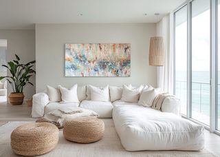 Cuadro abstracto moderno. Grande