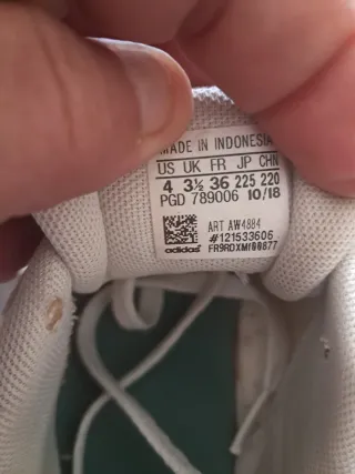 Sneakers Adidas Unisex Bianche