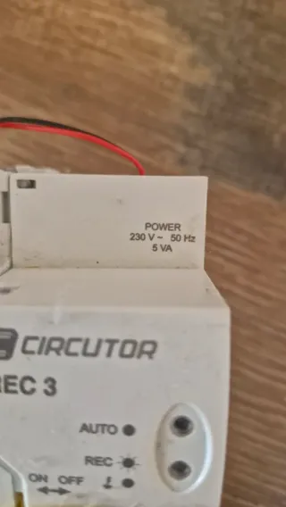 Relé reconectador automático Circutor REC 3