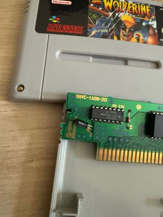 Wolverine SNES Nintendo PAL