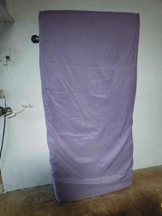 2 Somieres y un colchón 90cm Metal/Madera