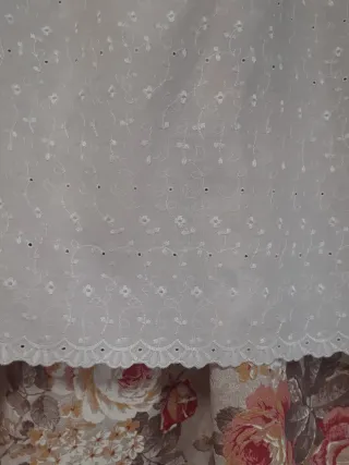 Delantal huertana  blanco