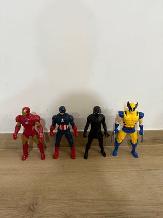 Pack 4 Figuras Marvel y Star Wars