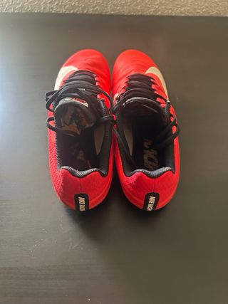 Zapatillas Clavos Nike Rojas Blancas