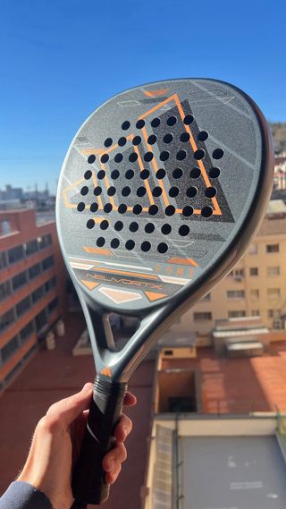 Pala de Pádel Adidas Neuvortx Negra/Naranja
