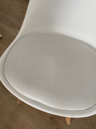 Mesa Comedor Cristal Diseño Moderno + 4 sillas