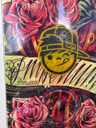 Tabla de Snowboard con Diseño Artístico