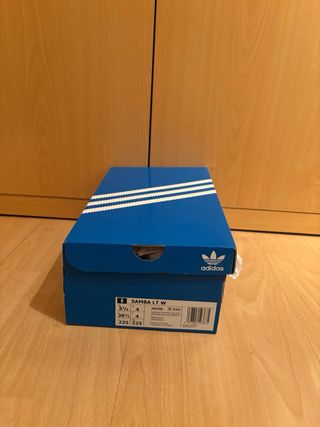Adidas Samba LT Mujer Azul Blanco