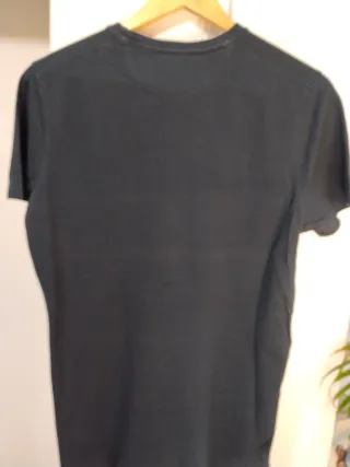 Camiseta Massimo Dutti Negra Talla M